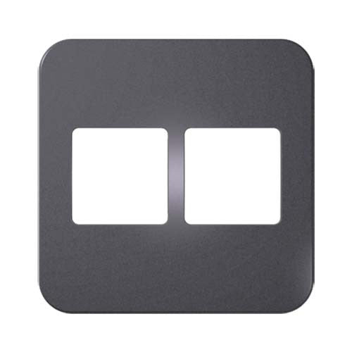 VETi 1 2 Wide Module Cover Plate 4 x 4 - White Trim