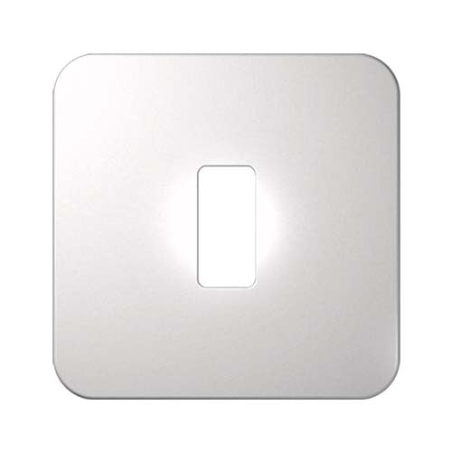 VETi 1 1 Module Cover Plate 4 x 4 - White Trim