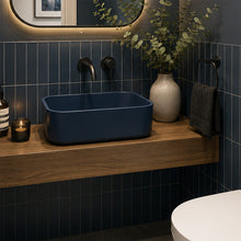 Load image into Gallery viewer, Two Tone Stone Modicum Countertop Vanity Basin
