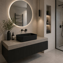 Load image into Gallery viewer, Two Tone Stone Modicum+ Countertop Vanity Basin
