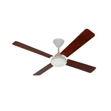Load image into Gallery viewer, Solent High Breeze 4 Blade Ceiling Fan 1200mm - Matt White &amp; Mahogany
