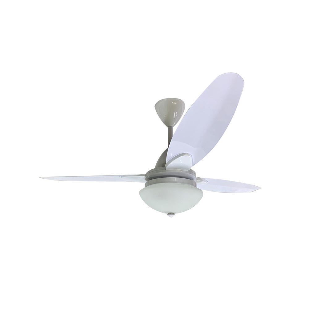 Solent Senorita 3 Blade Aluminium Ceiling Fan 1200mm - White
