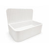Two Tone Stone Murus Wall Hung Vanity Basin