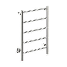 Load image into Gallery viewer, Bathroom Butler Natural 5 Bar Straight PTS Heated Towel Rail 500mm
