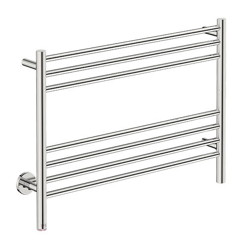 Bathroom Butler Natural 7 Bar Straight PTS Heated Towel Rail 800mm
