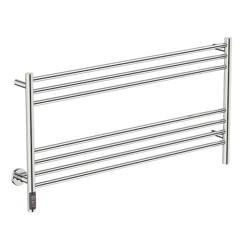 Bathroom Butler Natural 7 Bar Straight TDC Heated Towel Rail 1100mm