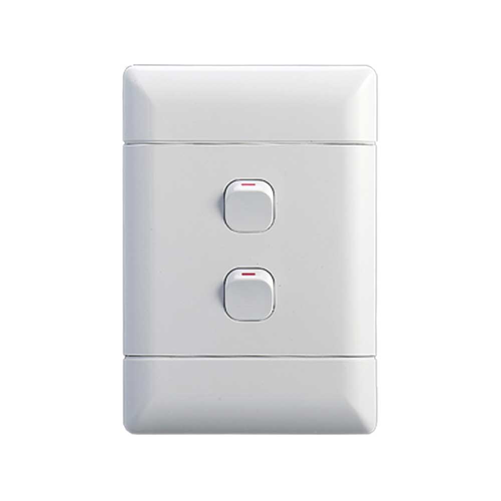 NEU 2 Lever 1-Way Switch 4 x 2