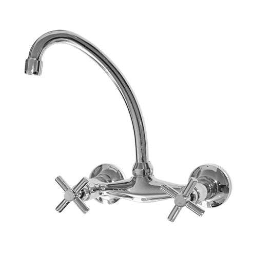 BluTide Neap Wall Mount Sink Mixer Tap