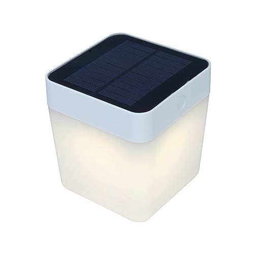 Lutec Table Cube LED Solar Light 1W