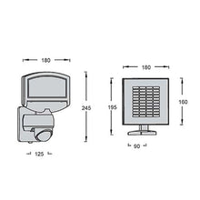 Load image into Gallery viewer, Lutec Sunshine LED Solar Wall Light 3.2W
