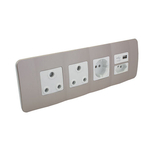 VETi 1 Omni Cluster 5 Module Combo Cluster Socket - White Modules