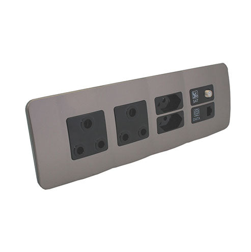 VETi 1 Omni Cluster 6 Module Combo Cluster Socket - Black Modules