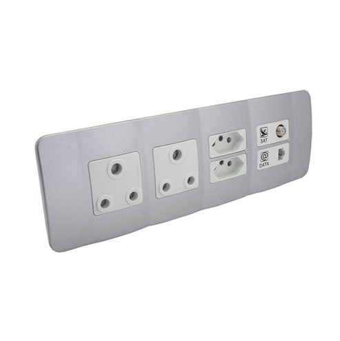 VETi 1 Omni Cluster 6 Module Combo Cluster Socket - White Modules