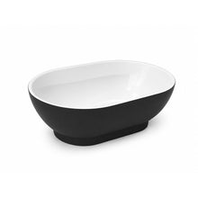 Load image into Gallery viewer, Two Tone Stone Ovale Countertop Vanity Basin
