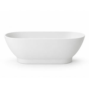 Two Tone Stone Ovale Freestanding Bath