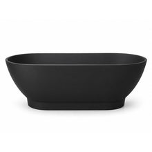 Load image into Gallery viewer, Two Tone Stone Ovale Freestanding Bath
