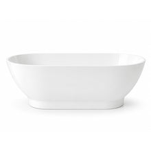Load image into Gallery viewer, Two Tone Stone Ovale Freestanding Bath
