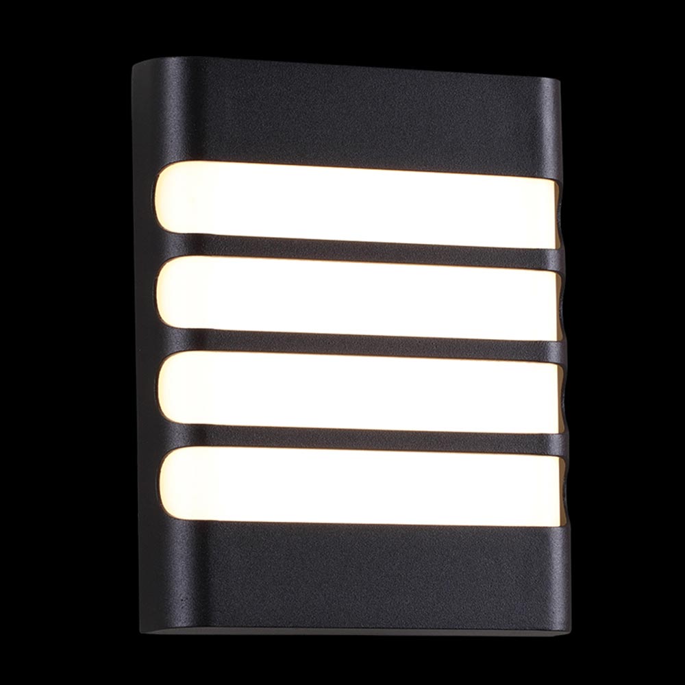 K. Light Square Grid Coastal LED Bulkhead 3000K