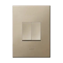 Load image into Gallery viewer, Legrand Arteor 2 Lever Switch with Dimmer 4 x 2
