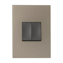 Load image into Gallery viewer, Legrand Arteor 2 Lever Switch with Dimmer 4 x 2
