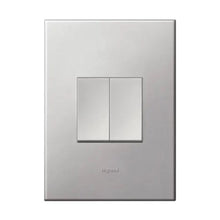 Load image into Gallery viewer, Legrand Arteor 2 Lever Switch with Dimmer 4 x 2
