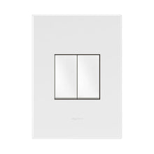 Load image into Gallery viewer, Legrand Arteor 2 Lever Switch with Dimmer 4 x 2
