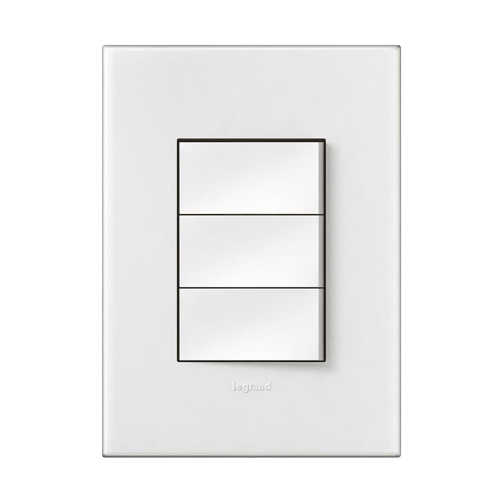 Legrand Arteor 3 Lever 2-Way Light Switch 4 x 2