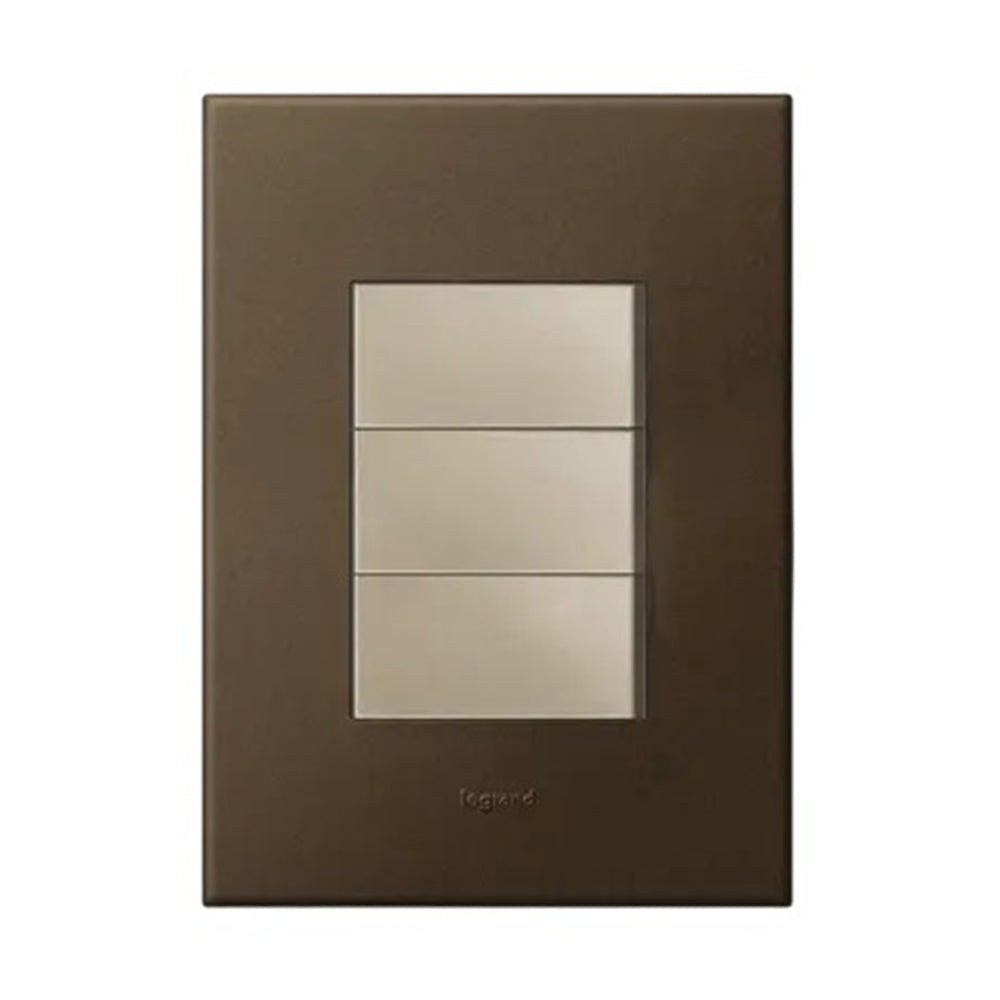 Legrand Arteor 3 Lever 2-Way Light Switch 4 x 2