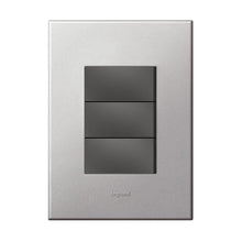 Load image into Gallery viewer, Legrand Arteor 3 Lever 2-Way Light Switch 4 x 2
