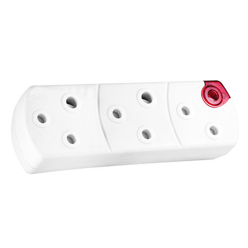 Crabtree Domestic Plug in Adaptor 3 x 16A