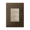 Legrand Arteor 3 Lever Switch with Dimmer 4 x 2