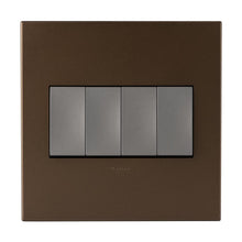 Load image into Gallery viewer, Legrand Arteor 4 Lever 1-Way Light Switch 4 x 4
