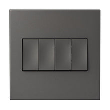 Load image into Gallery viewer, Legrand Arteor 4 Lever 1 Way Light Switch 4 X 4
