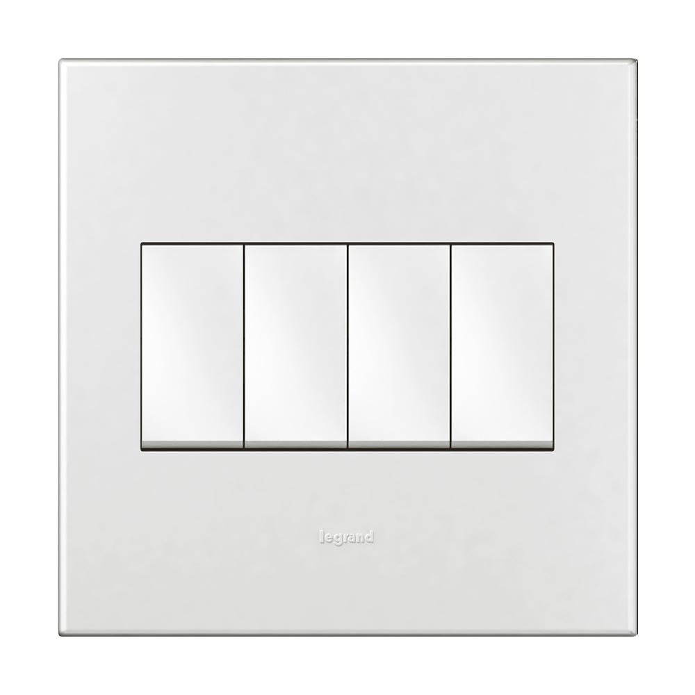 Legrand Arteor 4 Lever 1-Way Light Switch 4 x 4