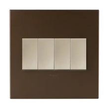 Load image into Gallery viewer, Legrand Arteor 4 Lever 1-Way Light Switch 4 x 4
