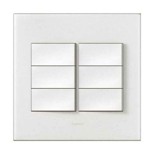 Legrand Arteor 6 Lever 1-Way Light Switch 4 x 4