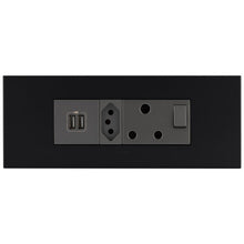 Load image into Gallery viewer, Legrand Arteor 6 Module Power Cluster with USB
