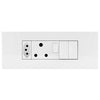 Legrand Arteor 6-Module Power Cluster V-Slim + RSA Socket + 2x Switches