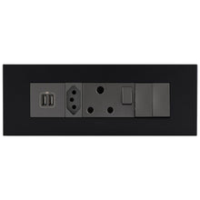 Load image into Gallery viewer, Legrand Arteor 8 Module with USB Power Cluster
