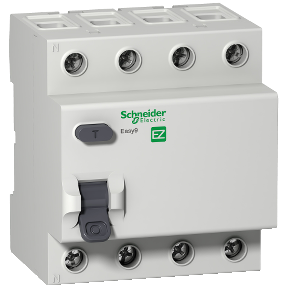 Schneider Electric Easy9 RCCB 63A 4 Pole 30mA