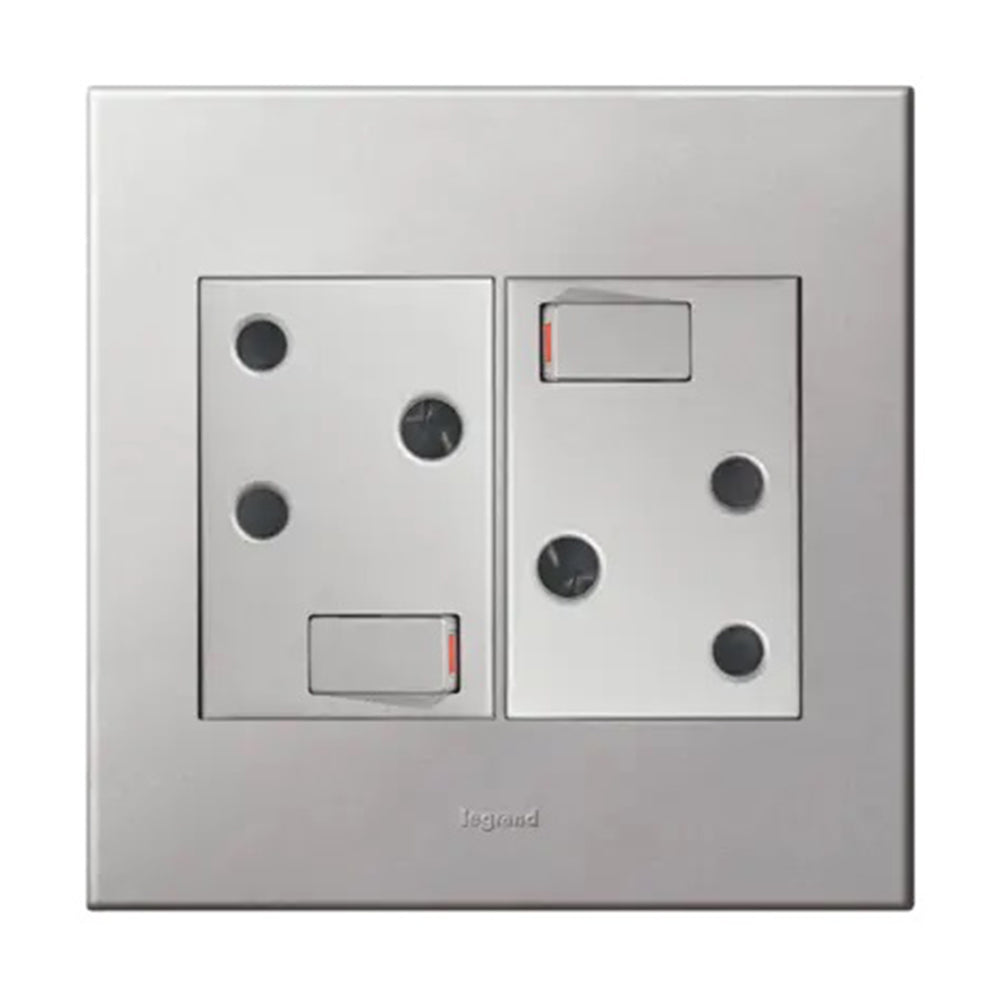 Legrand Arteor Double RSA Socket 4 x 4 (PD44WWH / PD44MM / PD44MGP