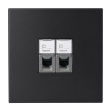 Load image into Gallery viewer, Legrand Arteor Double Network Socket  4 x 4
