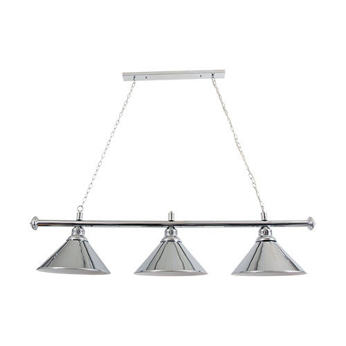 Bright Star Polished Chrome 3 Light Pendant