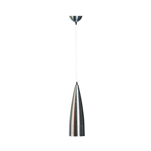 Bright Star Aluminium 1 Light Spot Pendant 120mm