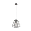 Bright Star Metal Cord Caged Pendant Light