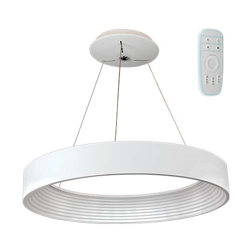 Bright Star White Pendant with Remote Control
