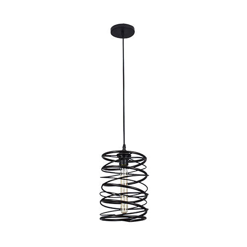 Bright Star Metal Spiral Pendant Light