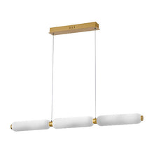 Load image into Gallery viewer, Bright Star Linear Cylinder Pendant
