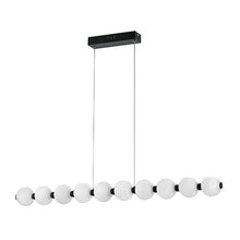 Load image into Gallery viewer, Bright Star Linear Bubbles Pendant
