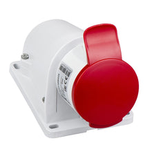 Load image into Gallery viewer, Schneider Pratika 5 Pin Industrial Wall Mounted Socket Splashproof
